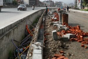 मोरङको रतुवा-केशलिया सडक निर्माणको ठेक्का तोडियो