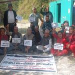 मेलम्ची खानेपानी आयोजनाको पानी पथान्तरण स्थानीयले बन्द गराए