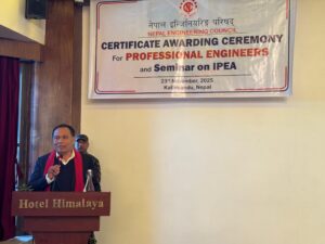 निर्माण व्यवसायीले काम र कर्मचारीले समयमै निर्णय नगर्दा राज्यले ठूलो नोक्सानी बेहोरिरहेको छ : मन्त्री कुलमान घिसिङ