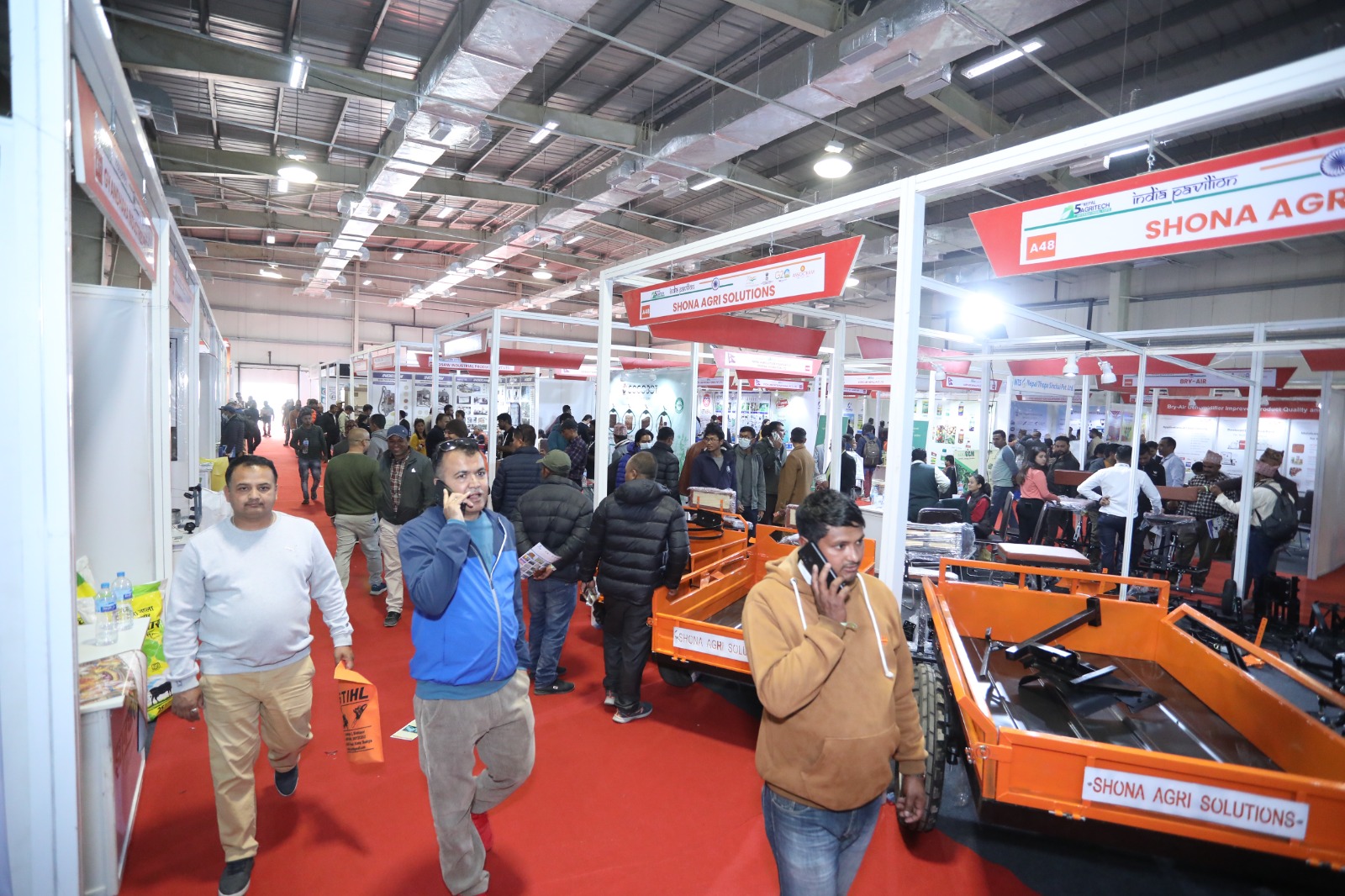 नेपाल एग्रीटेक अन्तर्राष्ट्रिय प्रर्दशनी भरतपुरमा आयोजना हुँदै