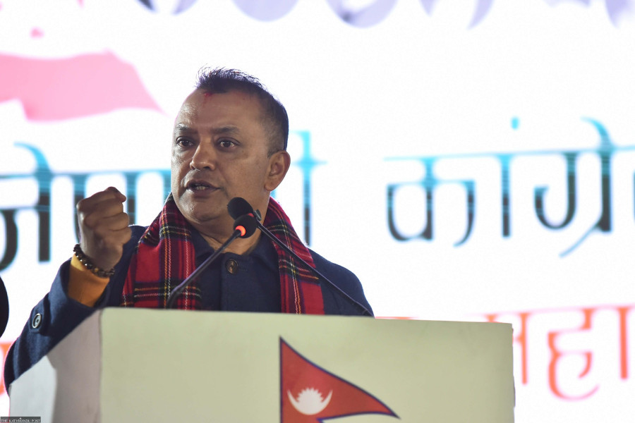 कांग्रेस सभापति गगन थापा सर्लाही ४ बाट उठ्ने तयारीमा