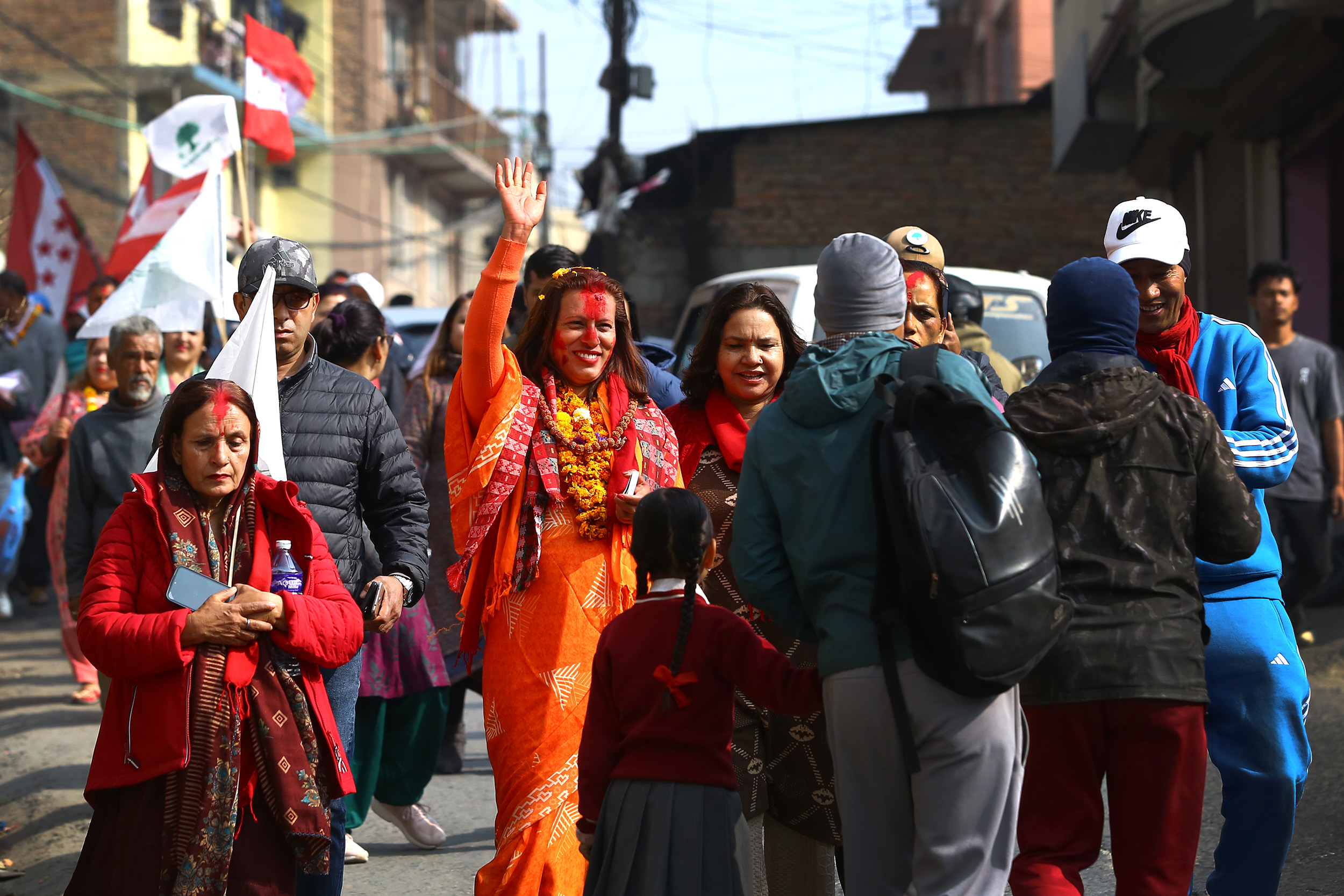 काठमाडौं-९ मा कांग्रेसकी नानुमैयाको दौडधुप, यस्ता छन् एजेण्डा