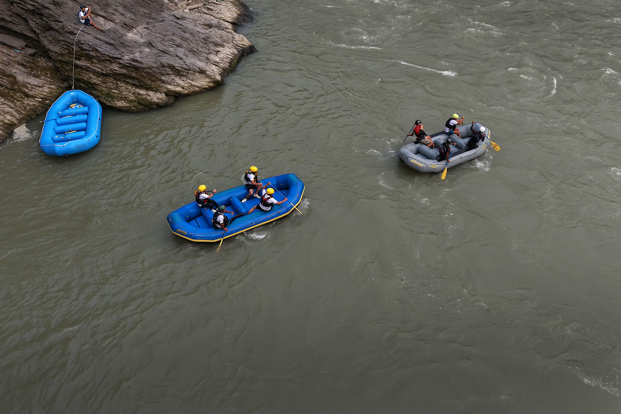 त्रिशूलीना अन्तर्राष्ट्रिय राफ्टिङ तथा कायकिङ महोत्सव सुरु