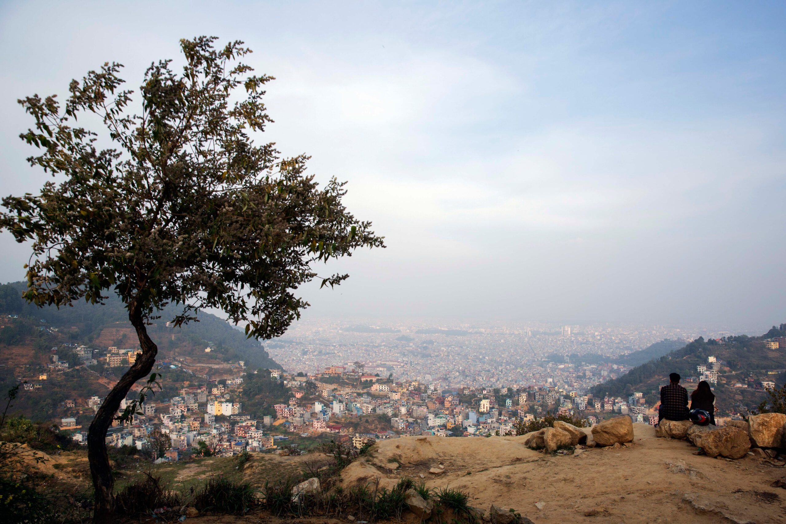 काठमाडौँको वायु गुणस्तरमा सुधार, हल्चोक क्षेत्रबाट यस्तो देखियो उपत्यका
