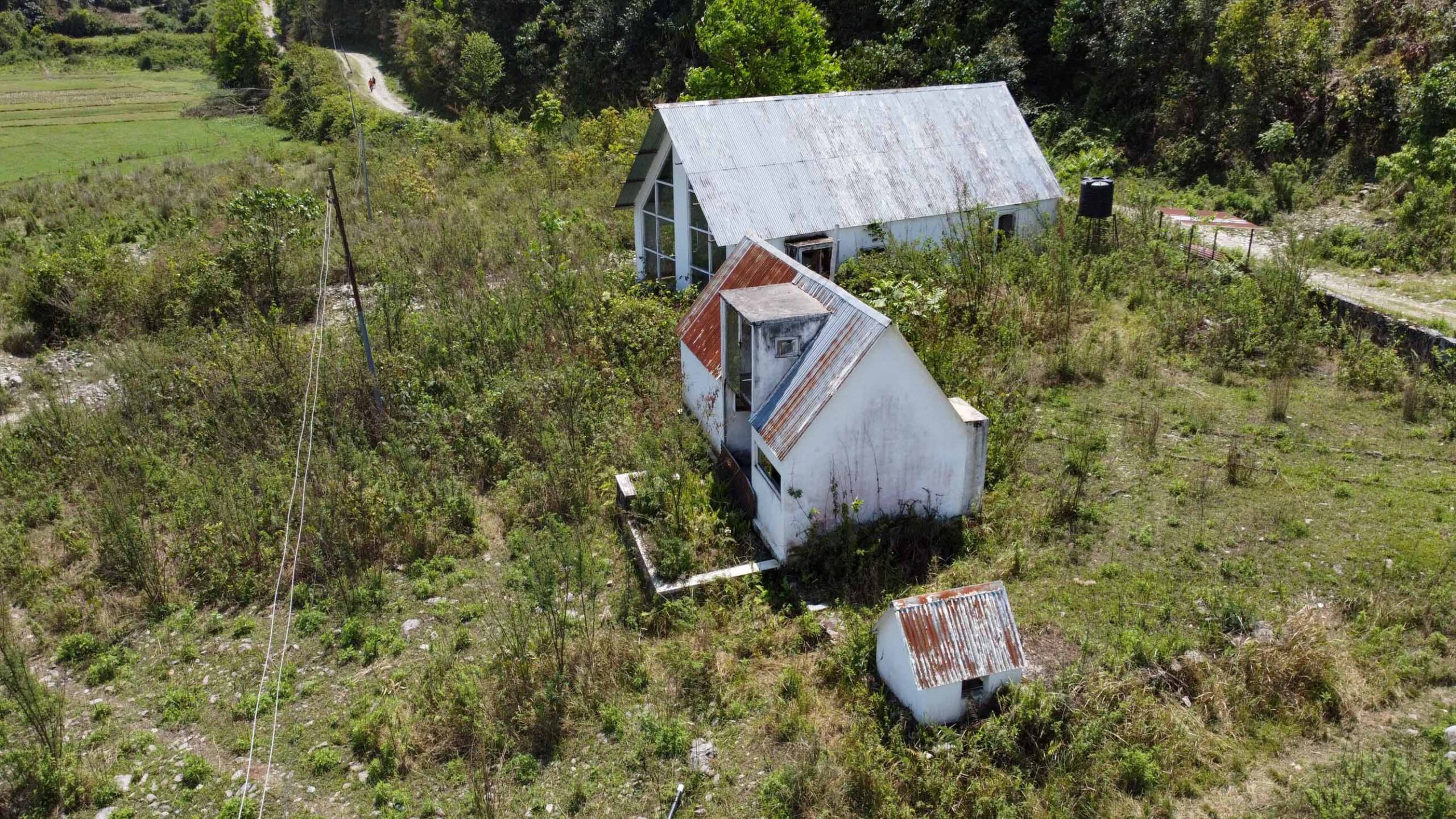 ड्रोने बाट यस्तो देखियो फेवाताल मापदण्डभित्र गृहमन्त्री सुदन गुरुङले लिजमा लिएको भनिएको जग्गा