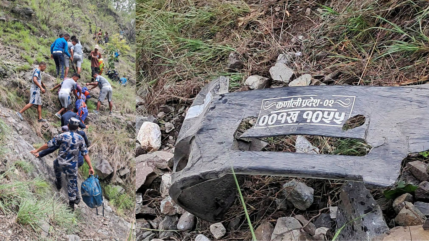 कर्णालीमा खसेको गाडीको खोजी पुनः सुरु, गोताखोर परिचालन