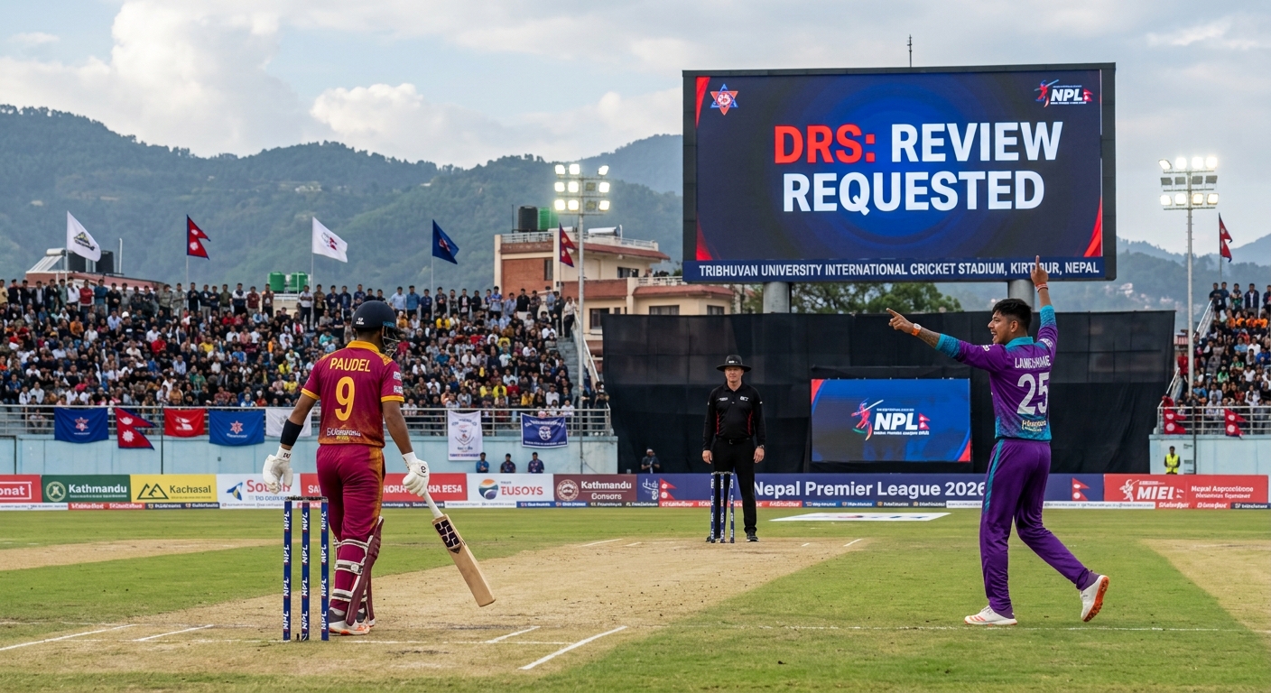 एनपिएलका सबै खेलमा डीआरएस लागू हुने, खेल समय पनि फेरियो