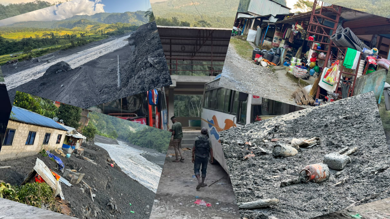 बाढीले तहसनहस सोती बजारलाई पुरानै लयमा फर्काउने प्रयास, सरसफाइमा जुटे स्थानीय