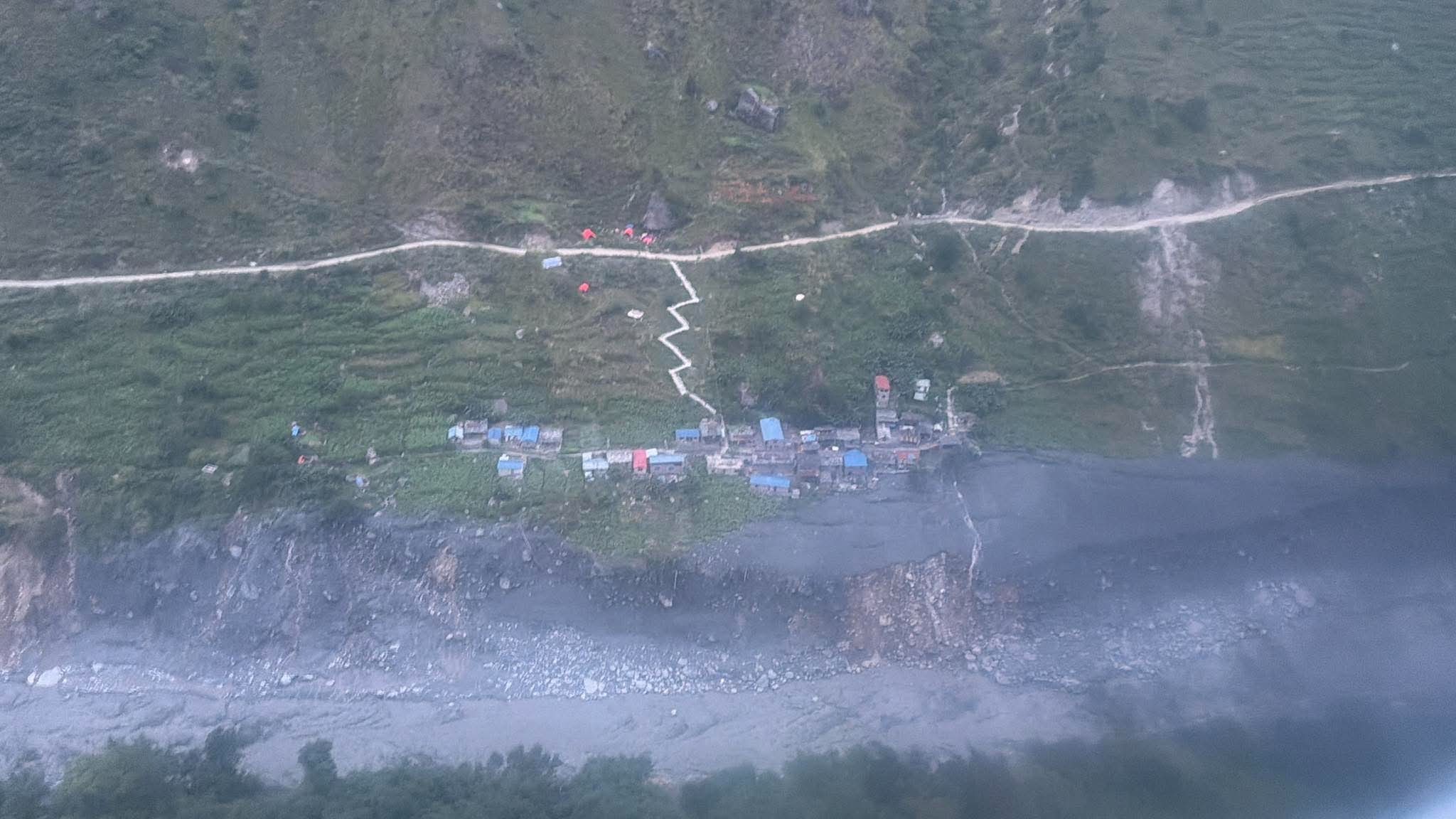 बूढीगण्डकीको बाढीले गोरखाका करिब ५ हजार घर अन्धकारमा, विद्युत् र इन्टरनेट सेवा ठप्प
